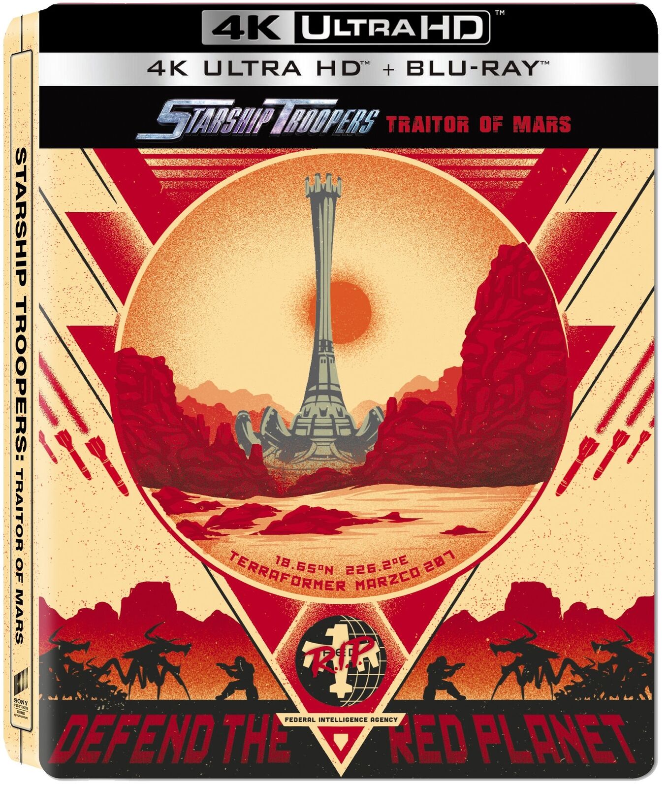 Starship Troopers: Traitor of Mars 4K Steelbook (4K UHD Blu-ray)
