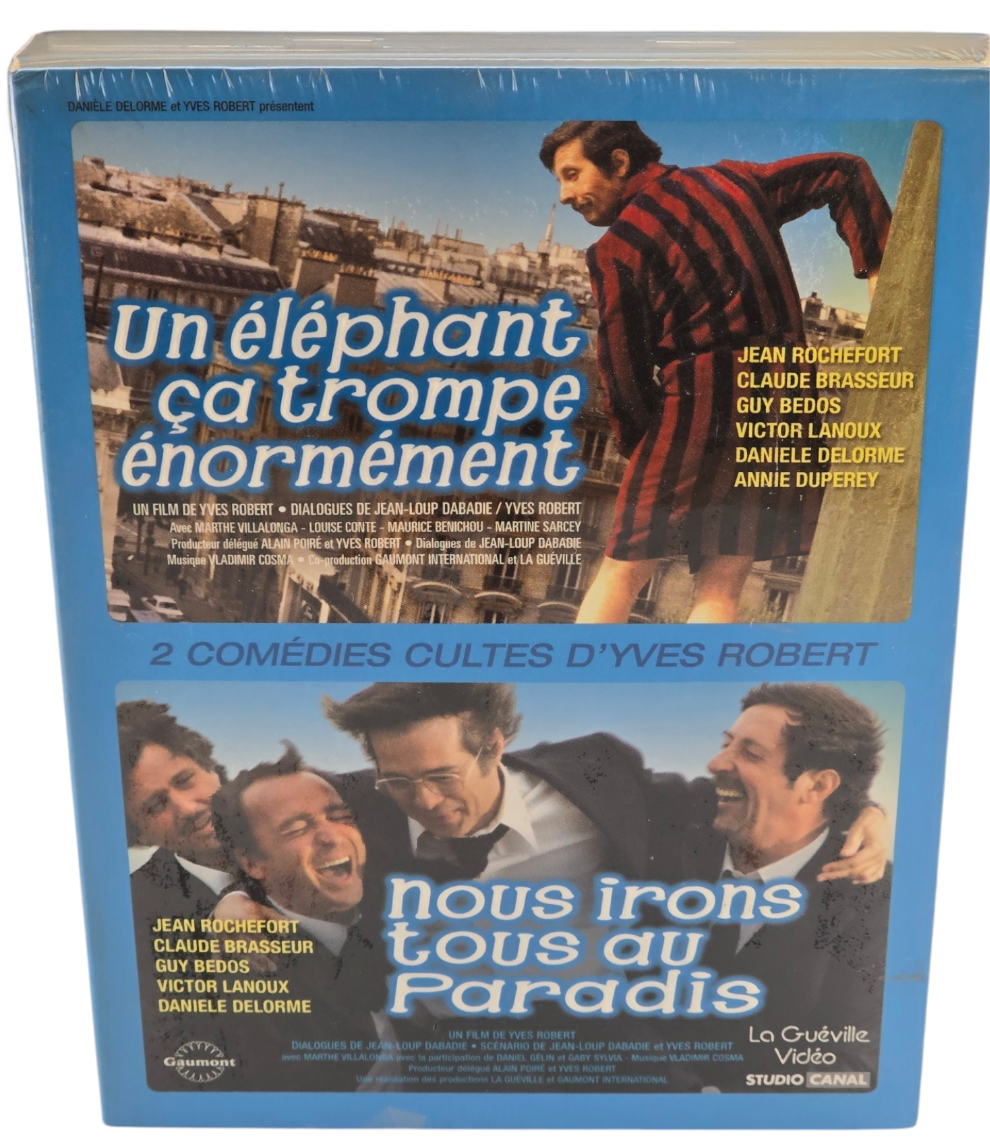 Un Elefante Es Proboscide Enormemente + Nous Irons Tutti A Paradiso 3X DVD Yves