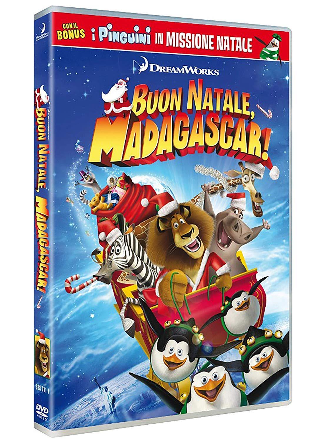 BUON NATALE MADAGASCAR  DVD ANIMAZIONE