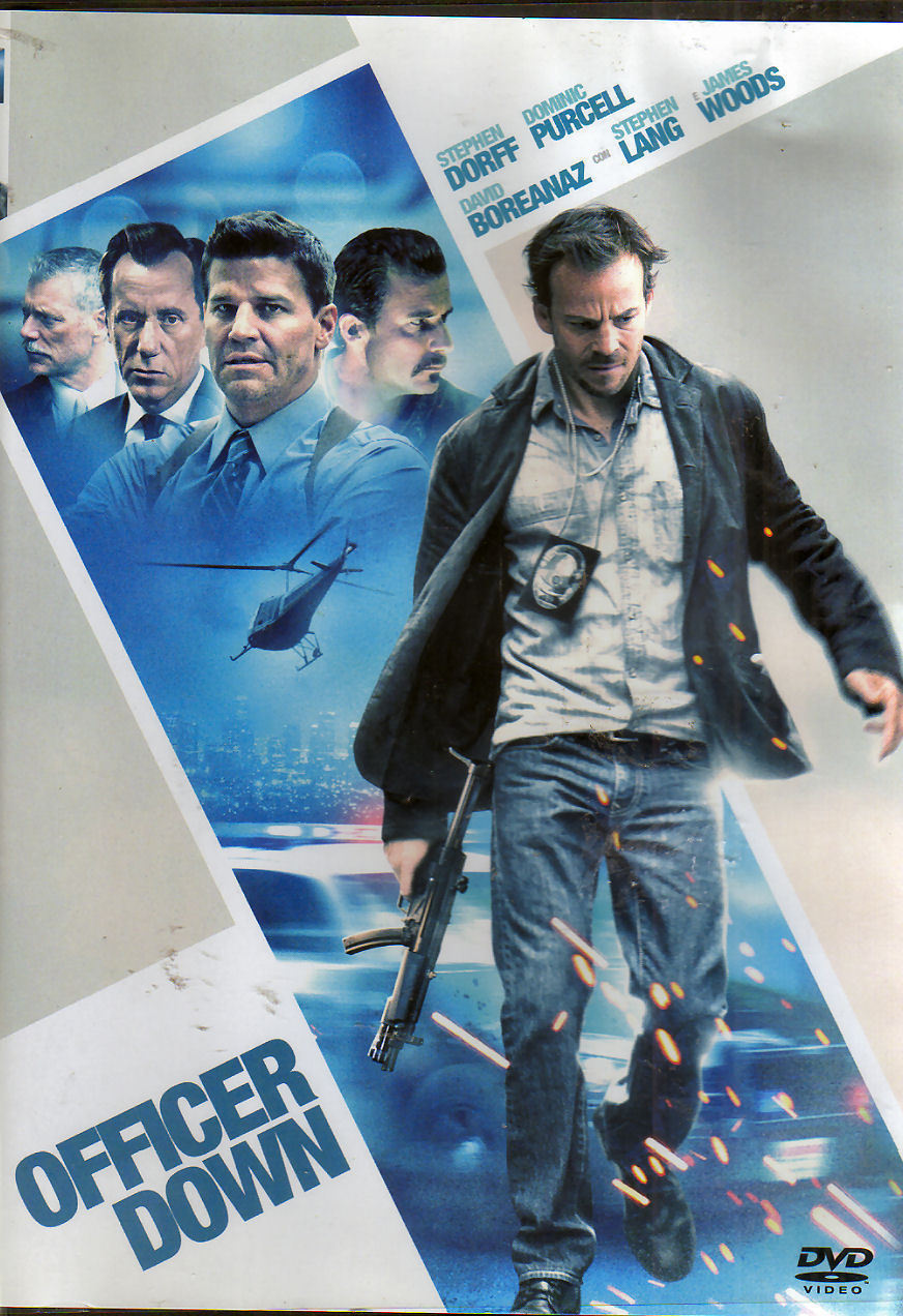 OFFICER DOWN STEPHEN DORFF JAMES WOODS - DVD NUOVO