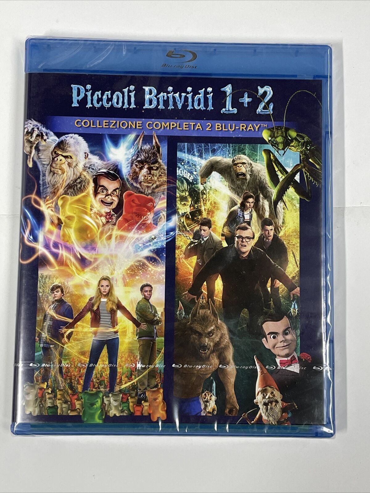 PICCOLI BRIVIDI 1 + 2 - 2 blu ray - NUOVO - SIGILLATO - JACK BLACK