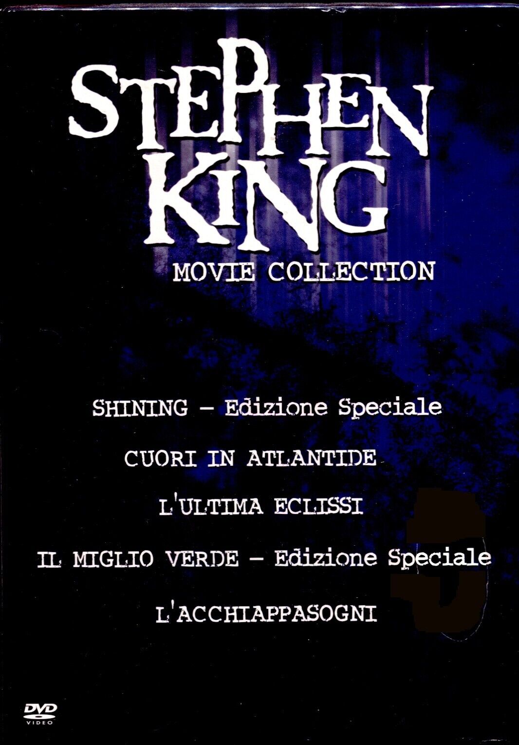 STEVEN KING MOVIE COLLECTION - BOX 7 DVD LA SERIE COMPLETA , NUOVO E SIGILLATO