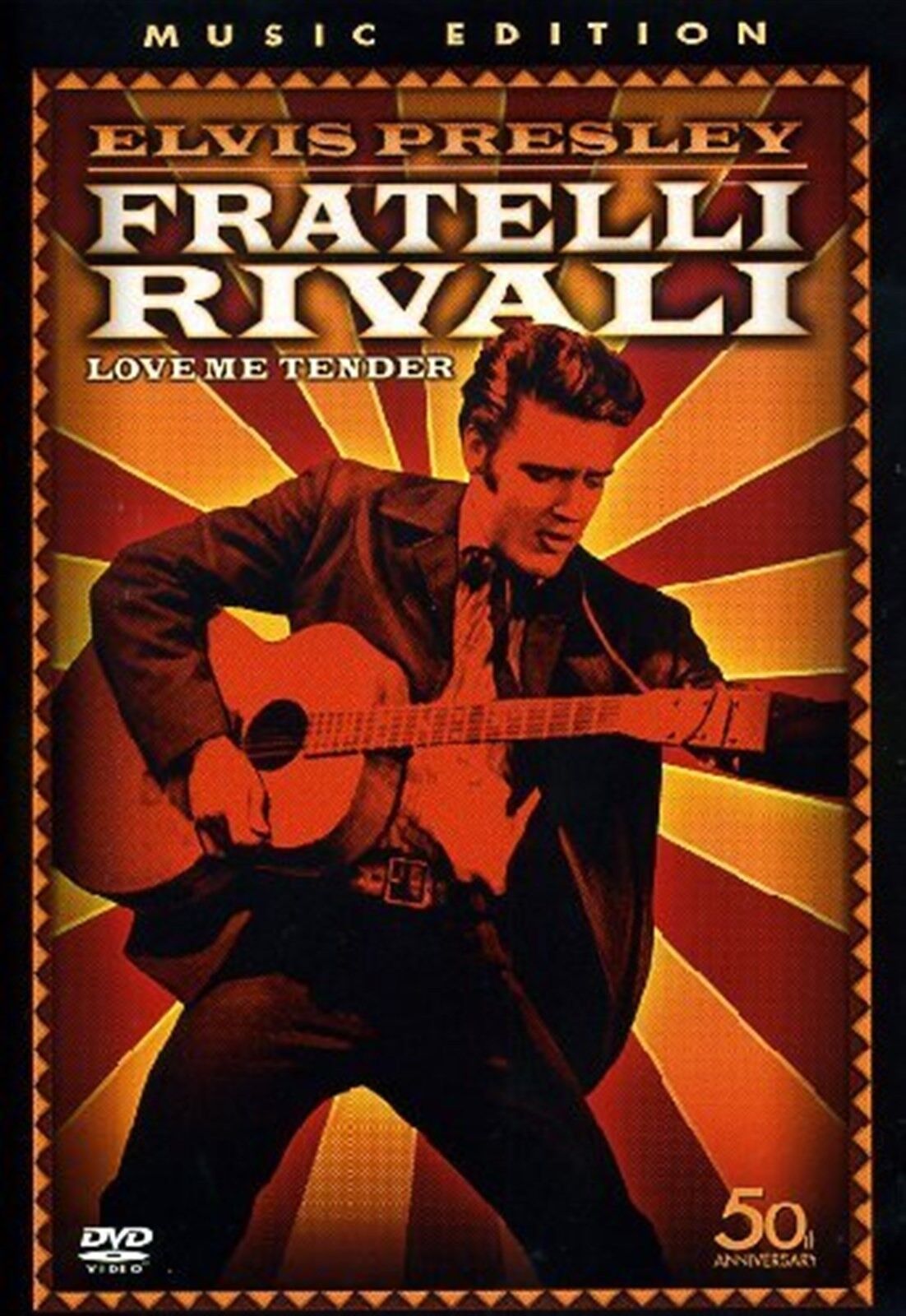 FILM DVD - FRATELLI RIVALI - LOVE ME TENDER - Nuovo!!