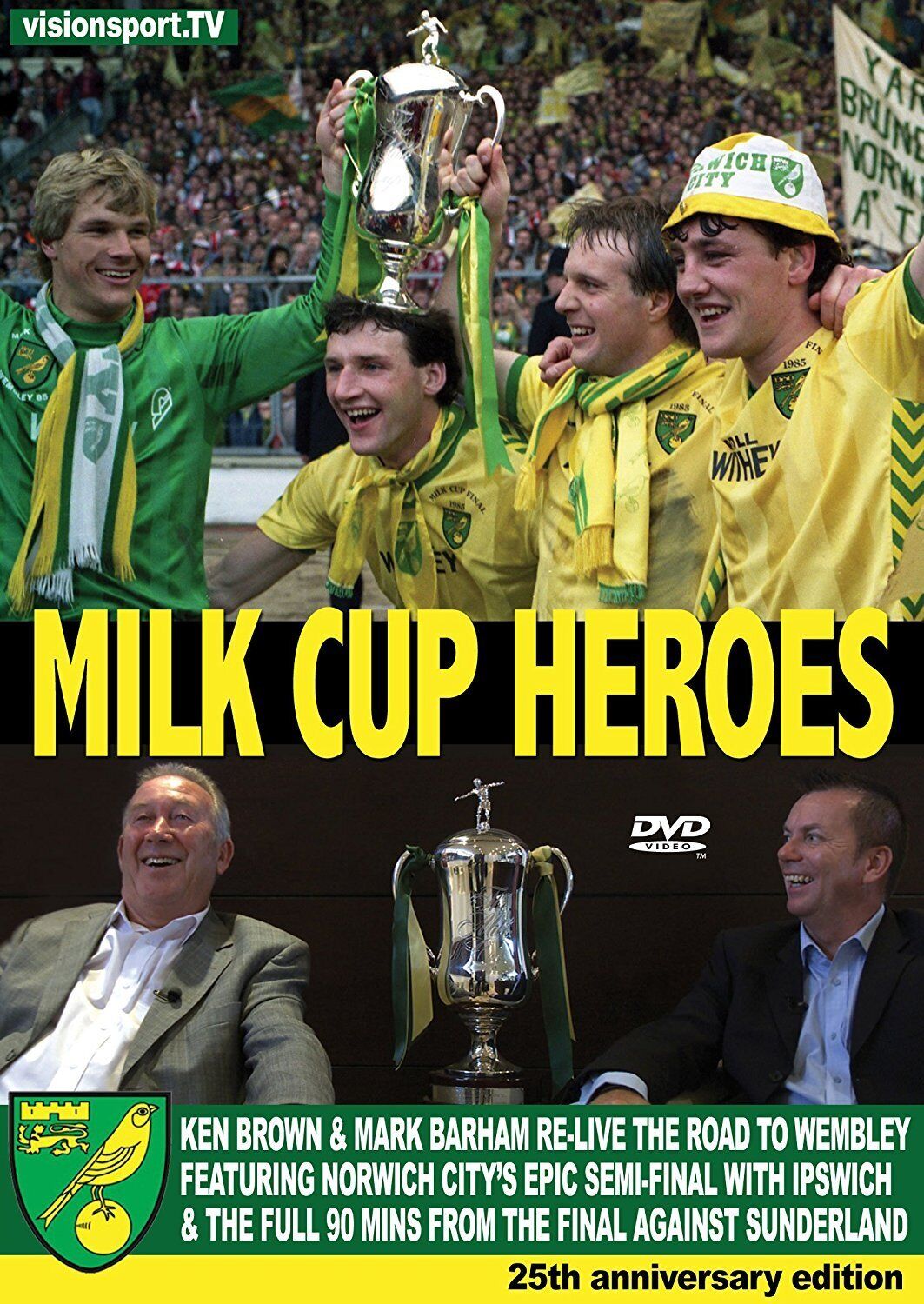 Norwich City Fc: Milk Cup Heroes (DVD)