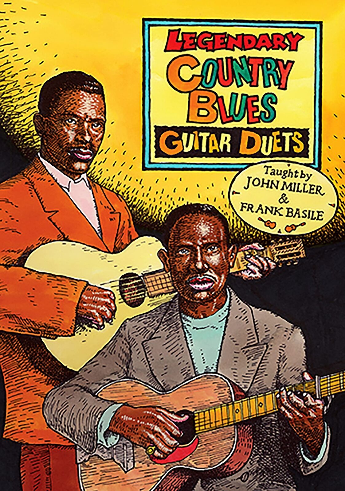 John & Frank Basile Miller - Legendary Country Blues Guitar Duet (DVD)