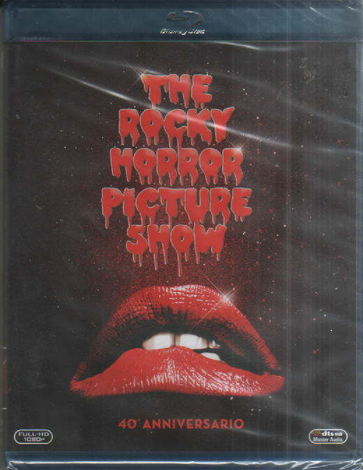 THE ROCKY HORRO PICTURE SH0OW 40^ Anniversario Di  Jim Sharman BLU RAY NUOVO