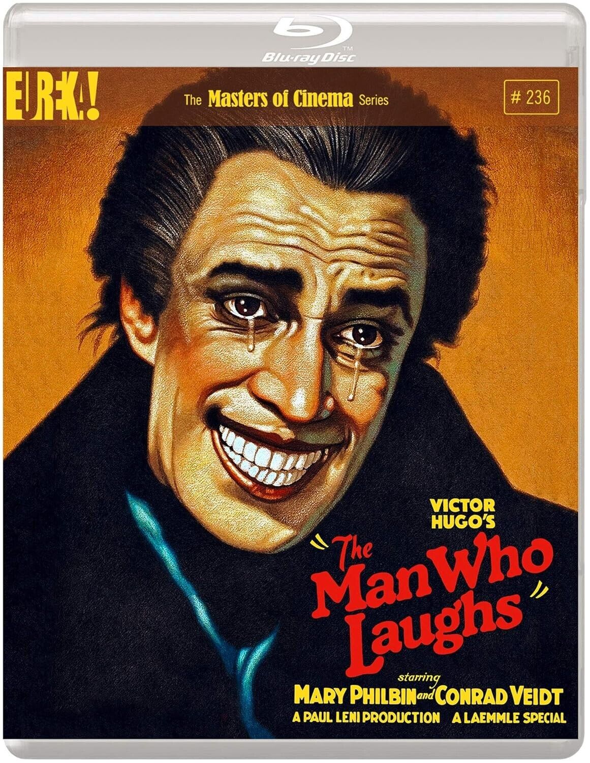 L'uomo che ride (The man who laughs, 1928) - Blu-Ray Eureka UK *Sigillato*