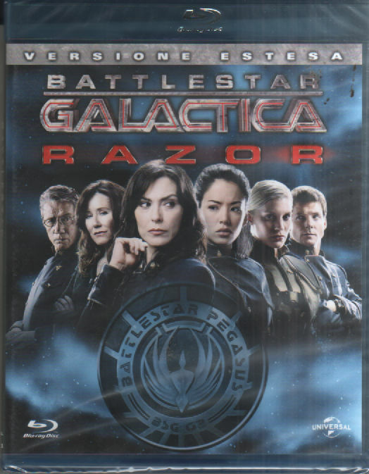 BATTLESTAR GALACTICA RAZOR Di Felix Enriquez Alcala BLU RAY NUOVO