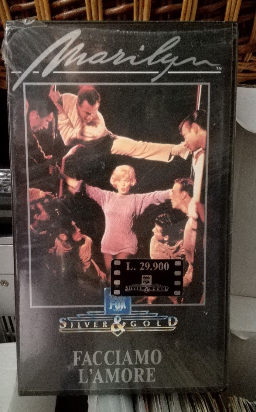 Facciamo l'amore (1960) VHS-vhs SIGILLATA BOX RIGIDO
