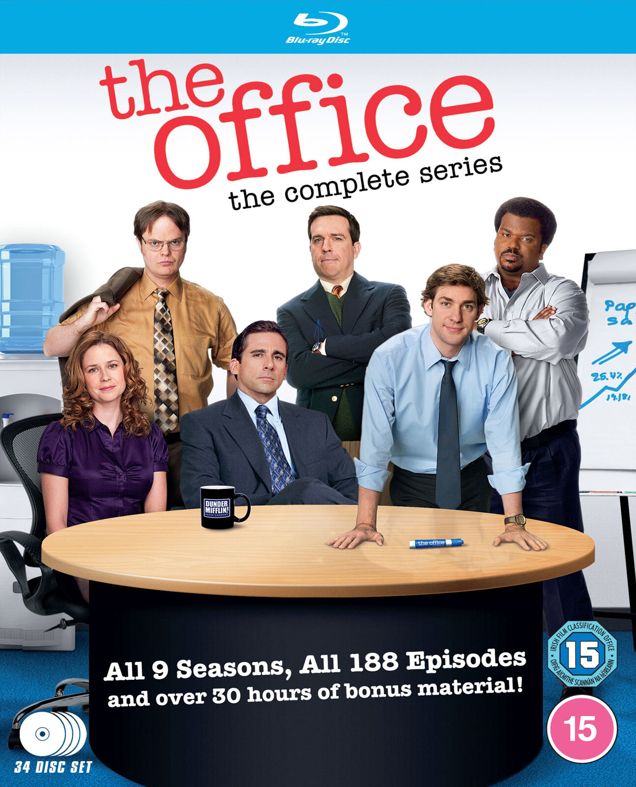 The Office: The Complete Series (Blu-ray) John Krasinski Leslie David Baker