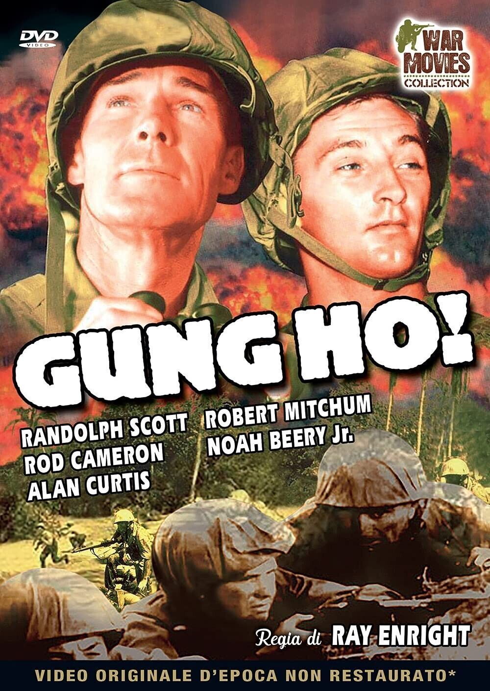Dvd GUNG HO Alan Curtis Robert Mitchum nuovo sigillato 1943