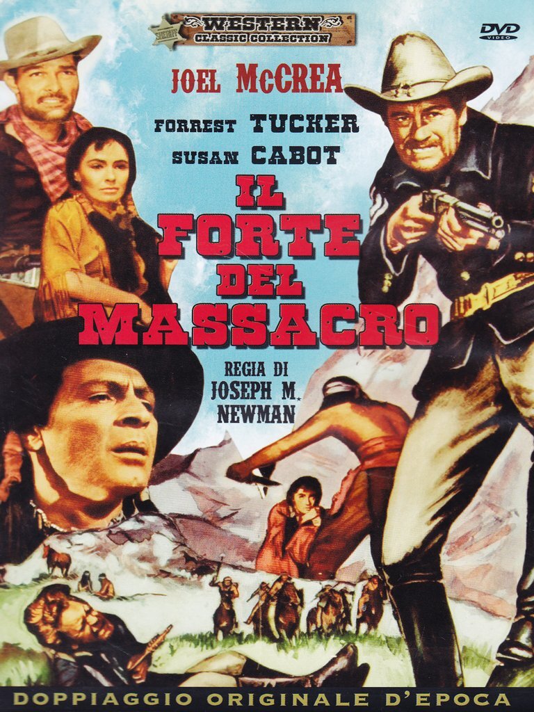 Il Forte Del Massacro (1958) (DVD) Mc Crea Tucker Cabot