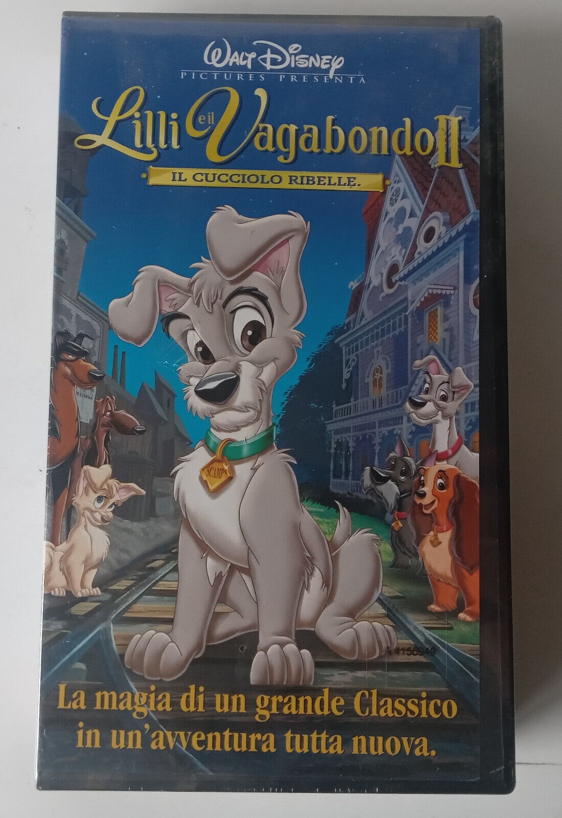 LILLI E IL VAGABONDO II il cucciolo ribelle (2001) VHS DISNEY VS4860 SIGILLATA📼