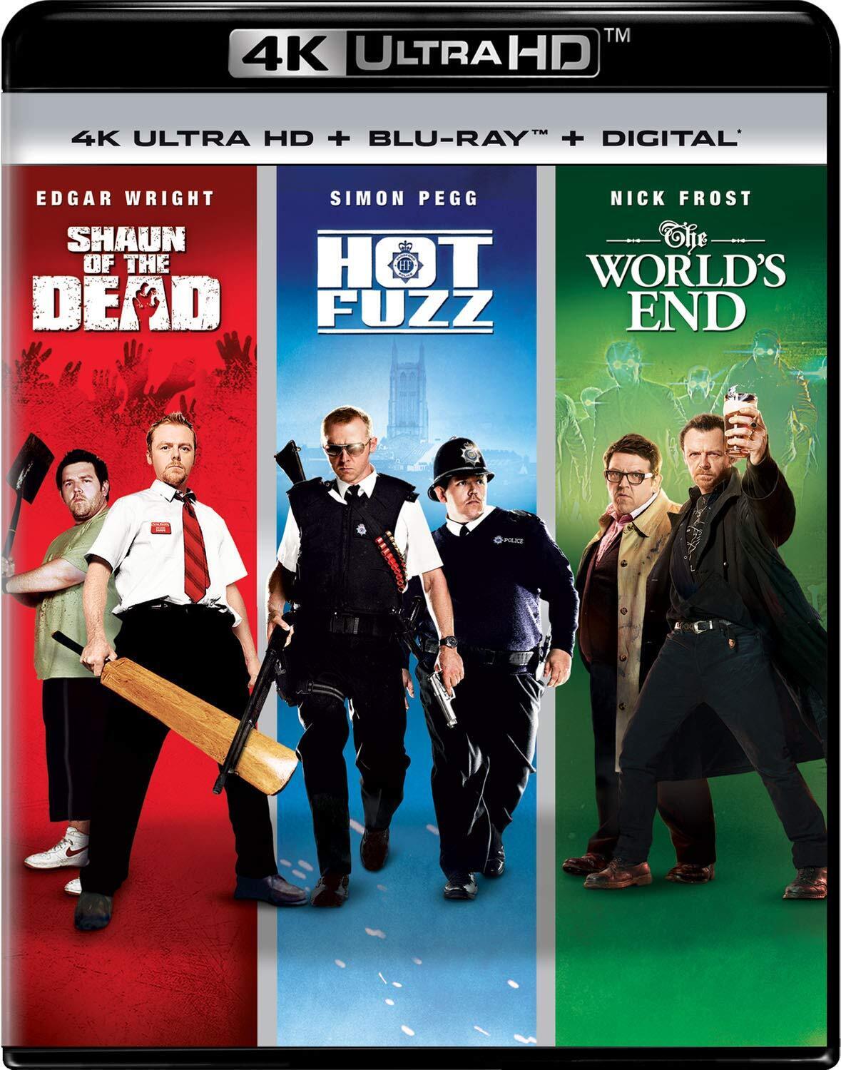 Shaun of the Dead / Hot Fuzz / The World's End Trilogy (Blu-ray) Simon Pegg