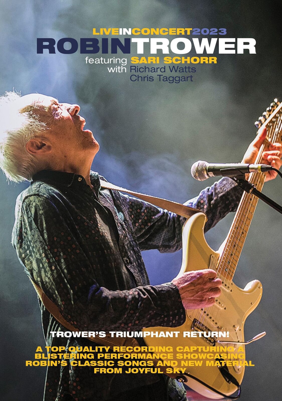 Robin Trower in Concert With Sari Schorr (DVD) Robin Trower Chris Taggart