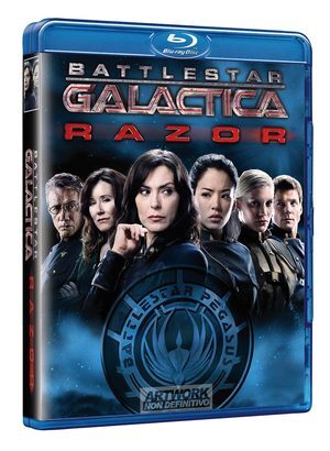 BATTLESTAR GALACTICA - RAZOR   BLU RAY   FANTASCIENZA