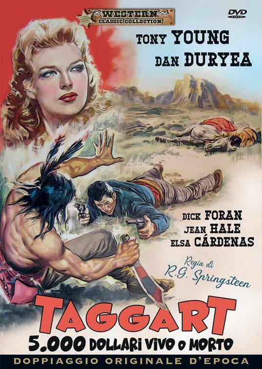 TAGGART 5000 DOLLARI VIVO O MORTO  WESTERN