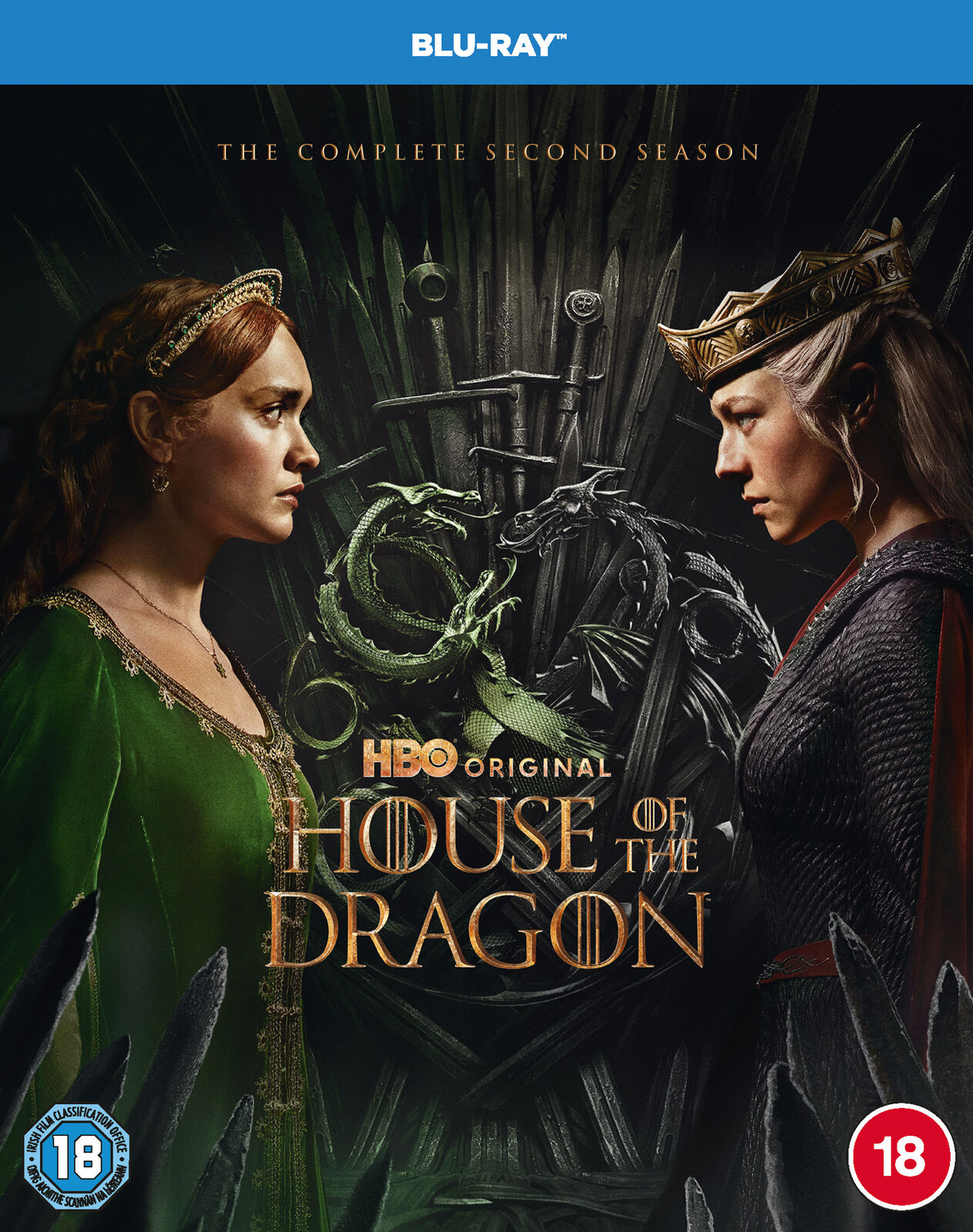 House of the Dragon Season 2 (Blu-ray) Matt Smith Emily Carey Jefferson Hall