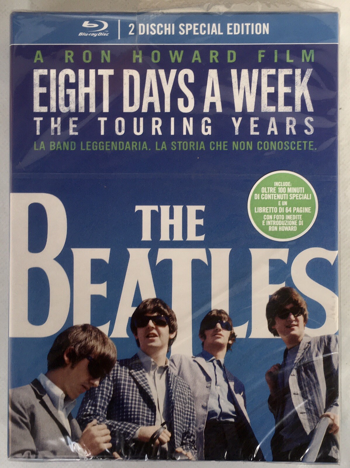 THE BEATLES EIGHT DAYS A WEEK THE TOURING YEARS 2BLU RAY SPECIAL EDITION SEALED