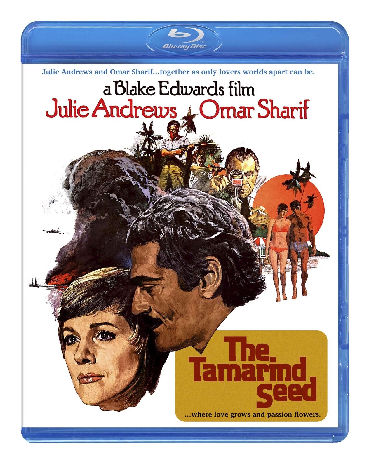 The Tamarind Seed (Blu-ray) Julie Andrews Omar Sharif Anthony Quayle