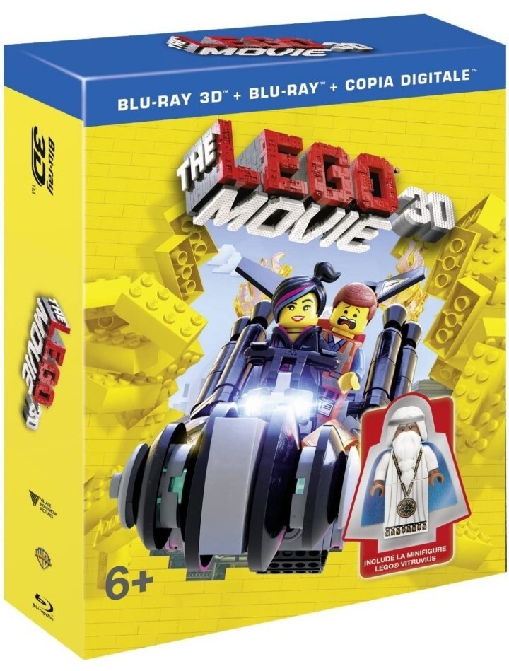The Lego Movie + Vitruvius - 3D (Blu-Ray + Blu-ray 3D) The Lego Movie