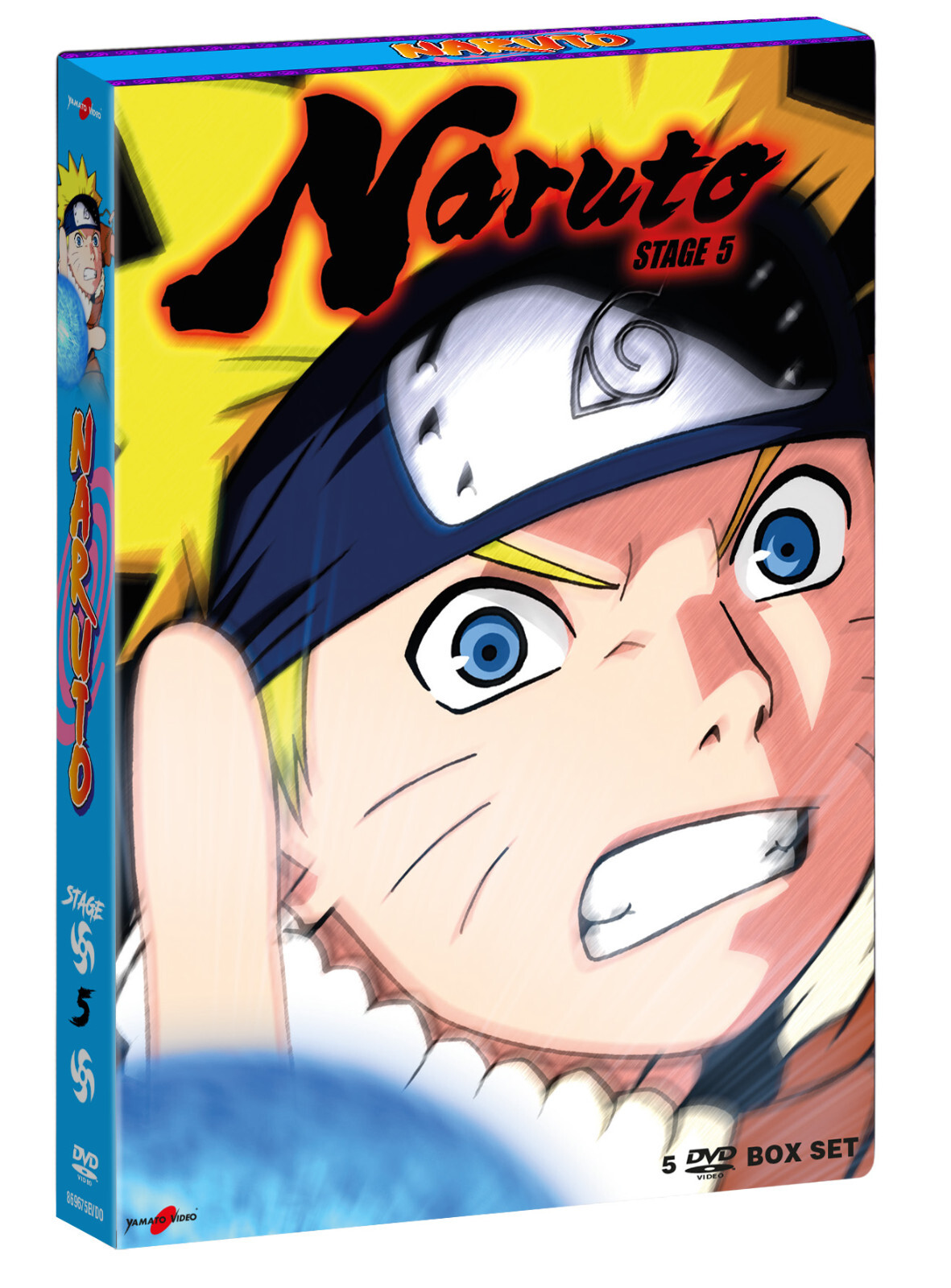 Naruto - Stage 5 (5 DVD) - ITALIANO ORIGINALE SIGILLATO -