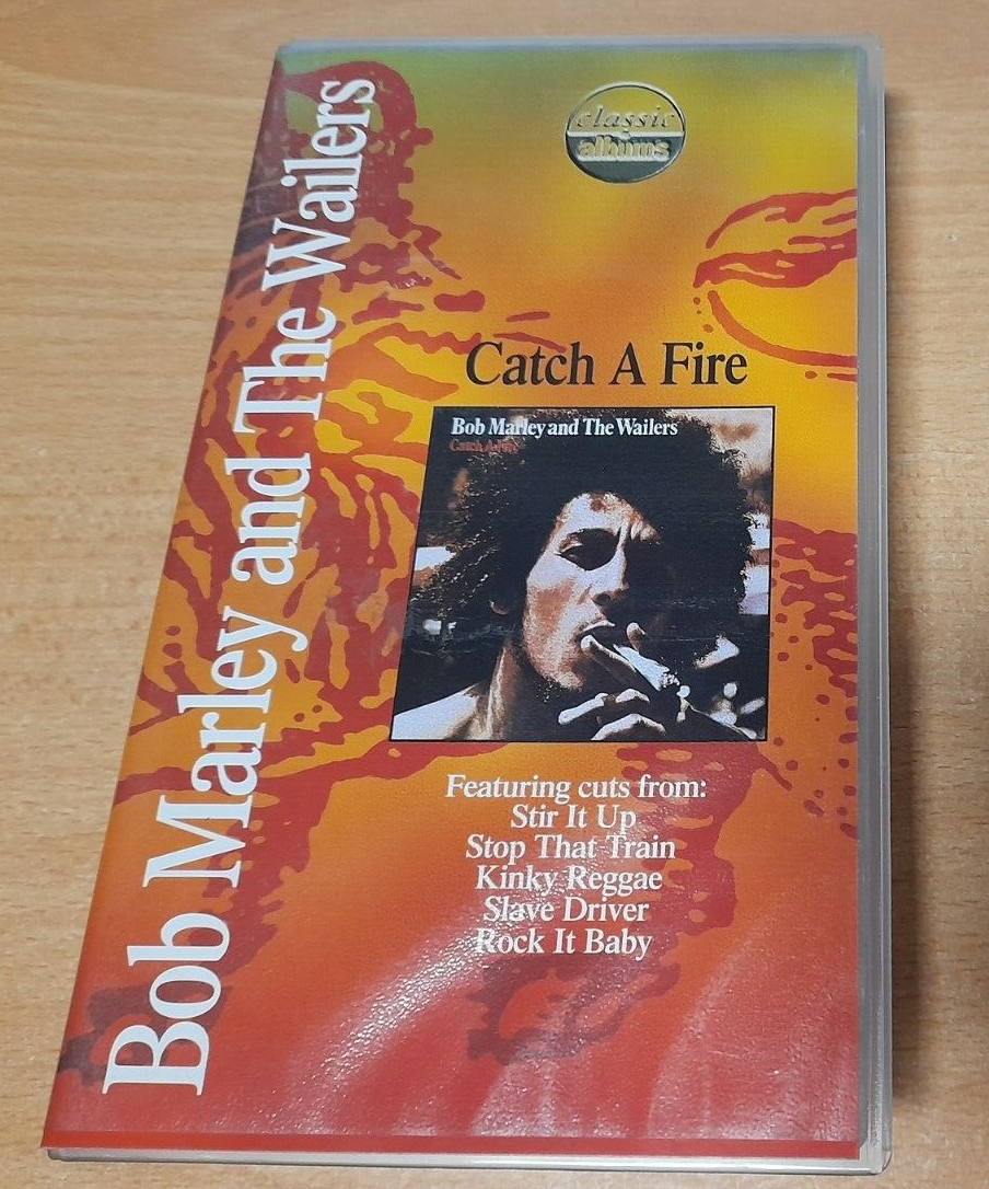 Bob Marley & The Wailers – Catch A Fire - VHS,PAL,SEALED,SIGILLATA