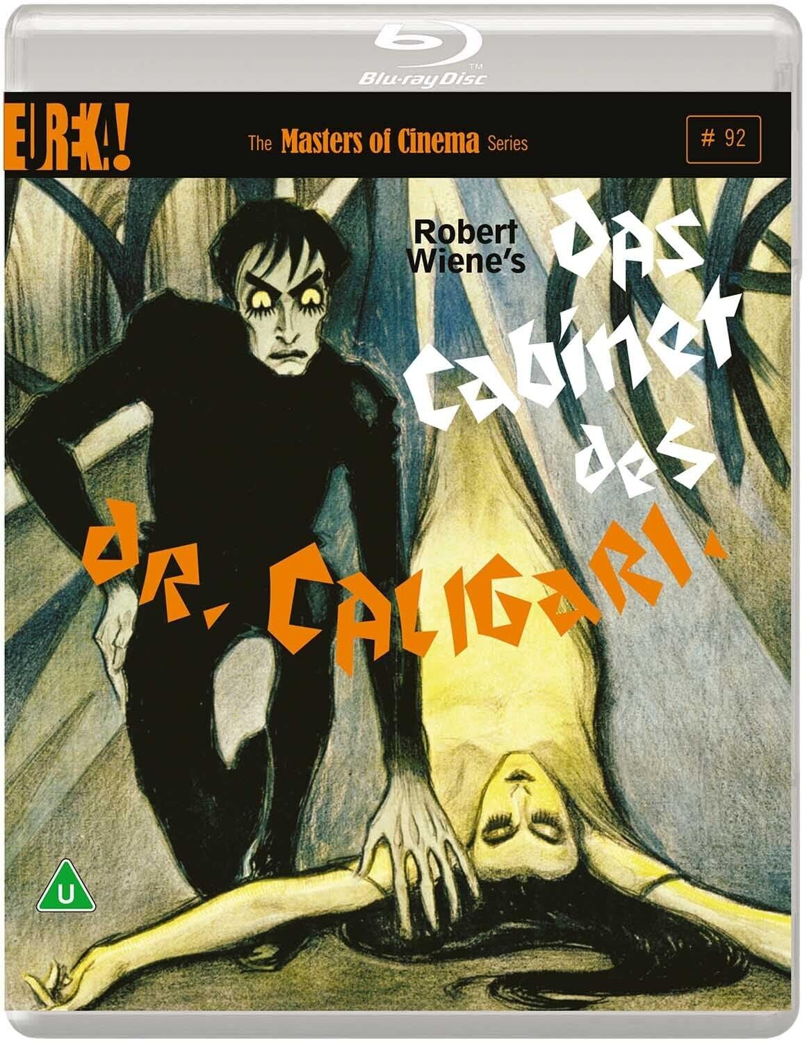 Il gabinetto del dottor Caligari (1920) Blu-Ray Eureka UK *Nuovo Sigillato*