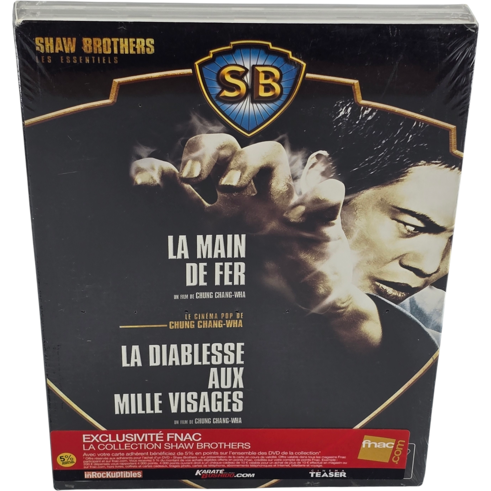 La Mano Fer + La Diavolo Aux Mille Volti DVD Cinema Pop Chung Chang-Wha