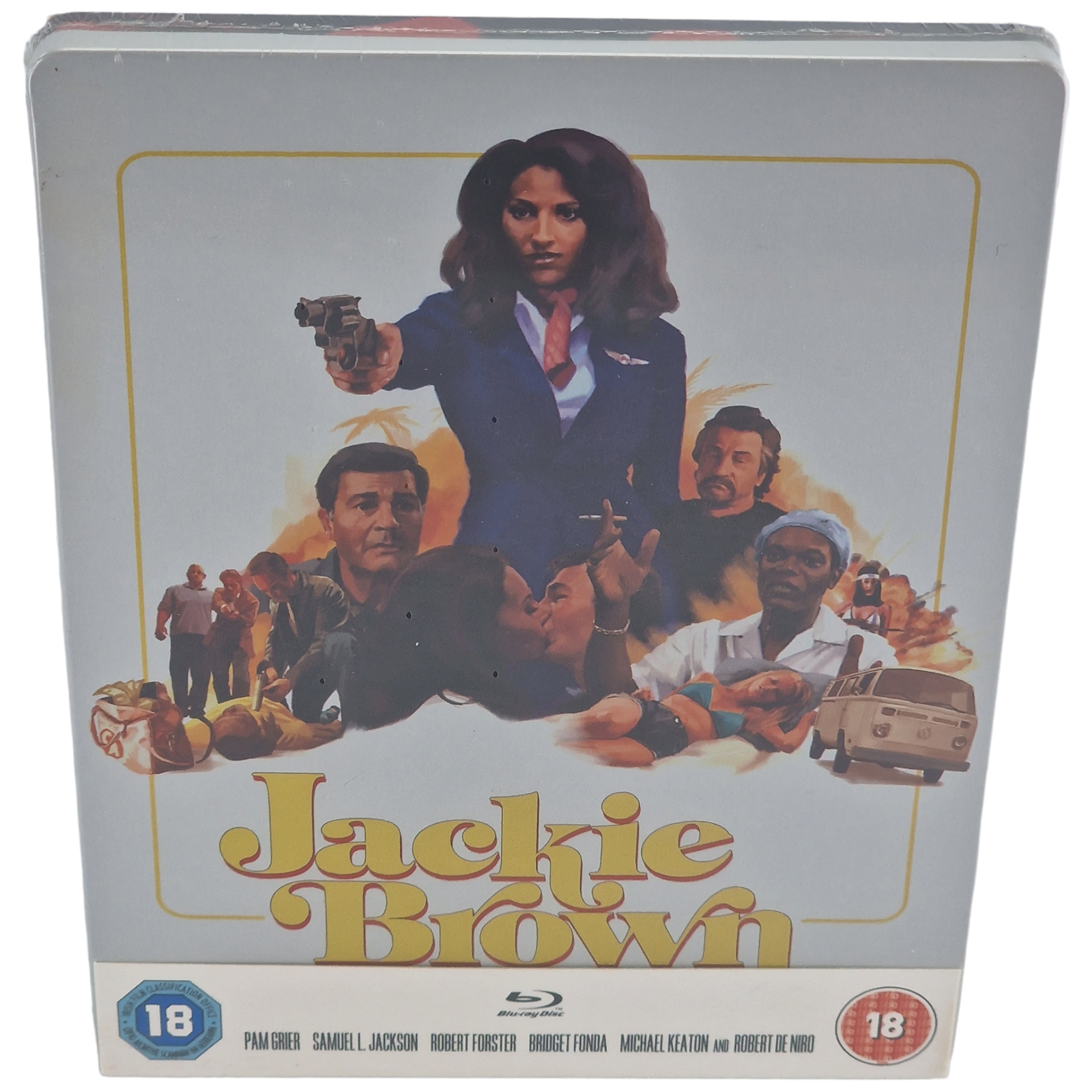 Jackie Brown Blu-Ray Steelbook Zavvi Limitata Quentin Tarantino Regione B 18]