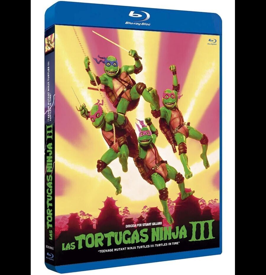 Las Tortugas Ninja III 3 (Tartarughe Ninja III) - Blu-ray import, audio italiano