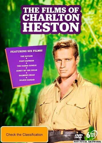 The Films of Charlton Heston (DVD) Charlton Heston