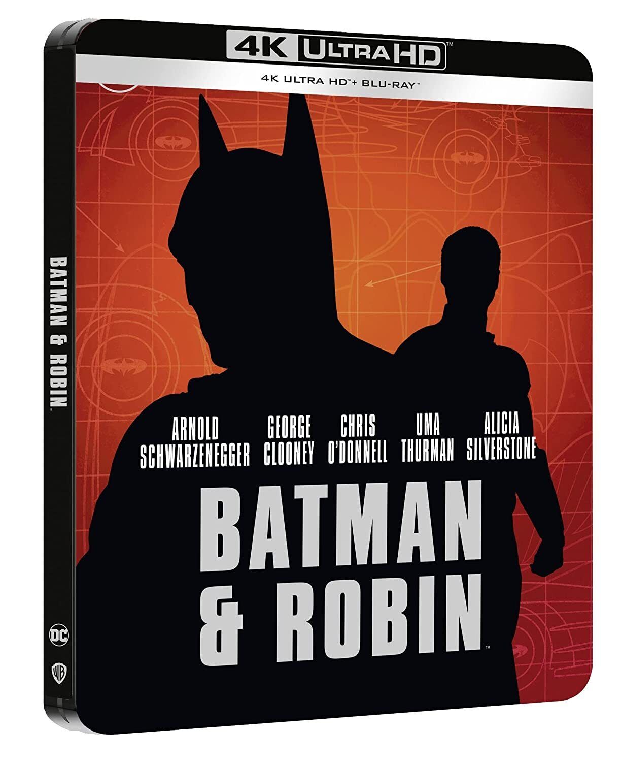 BATMAN & ROBIN  STEELBOOK   4K ULTRA HD+BLU-RAY