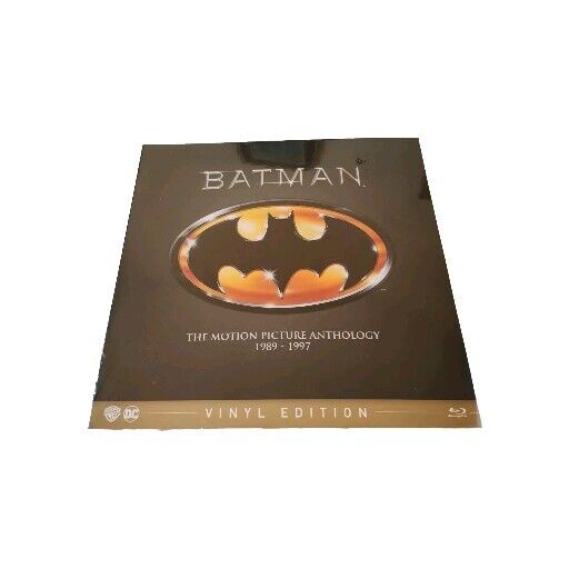 BATMAN The Motion Picture Anthology 1989-1997  VINYL EDITION Blu Ray