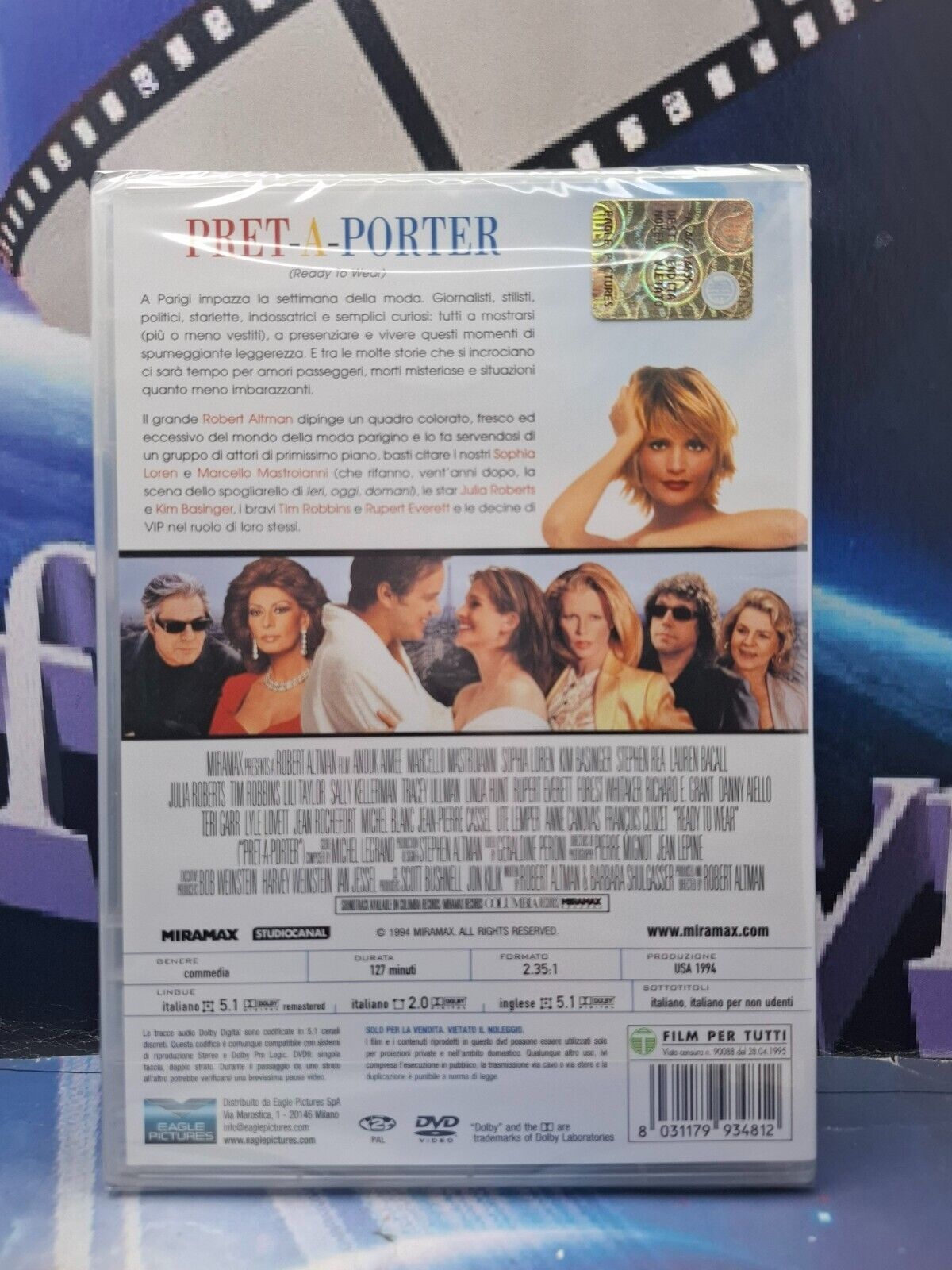 Pret A Porter - dvd*PLANET OF MOVIE *NUOVO