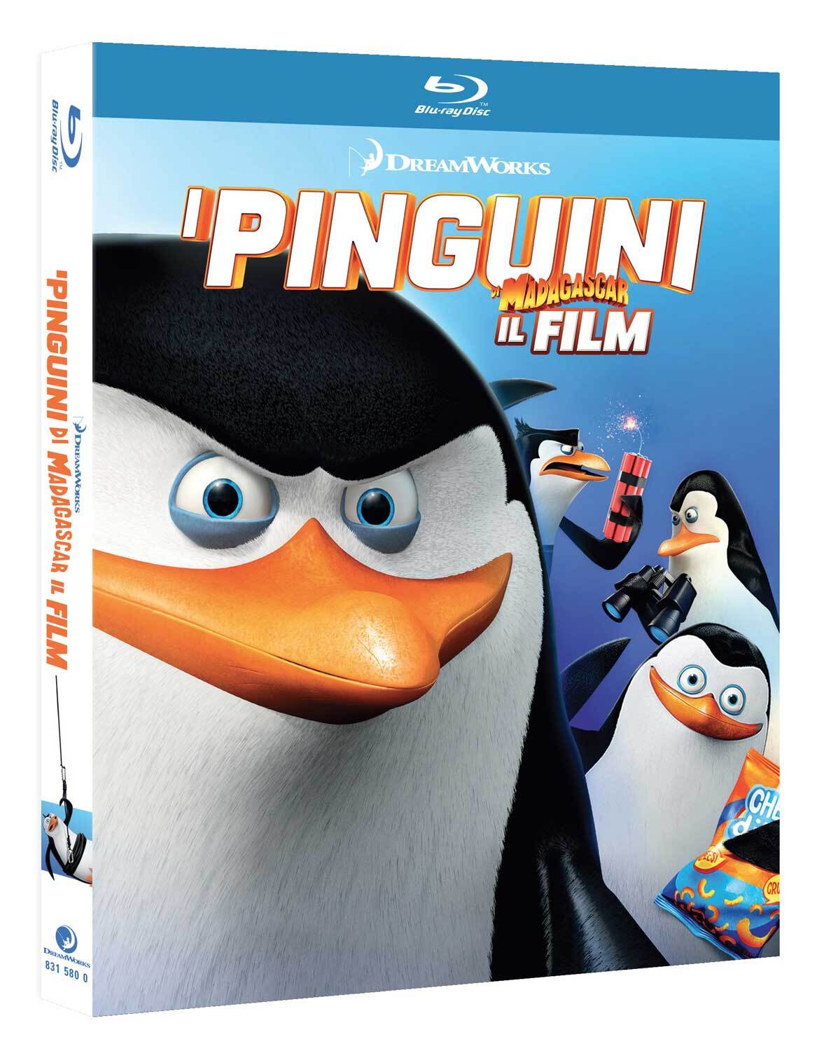 I PINGUINI DI MADAGASCAR  - BLU RAY  ANIMAZIONE
