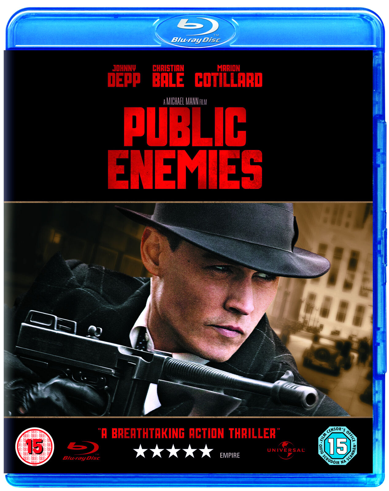 Public Enemies (Blu-ray) Johnny Depp Channing Tatum Christian Bale