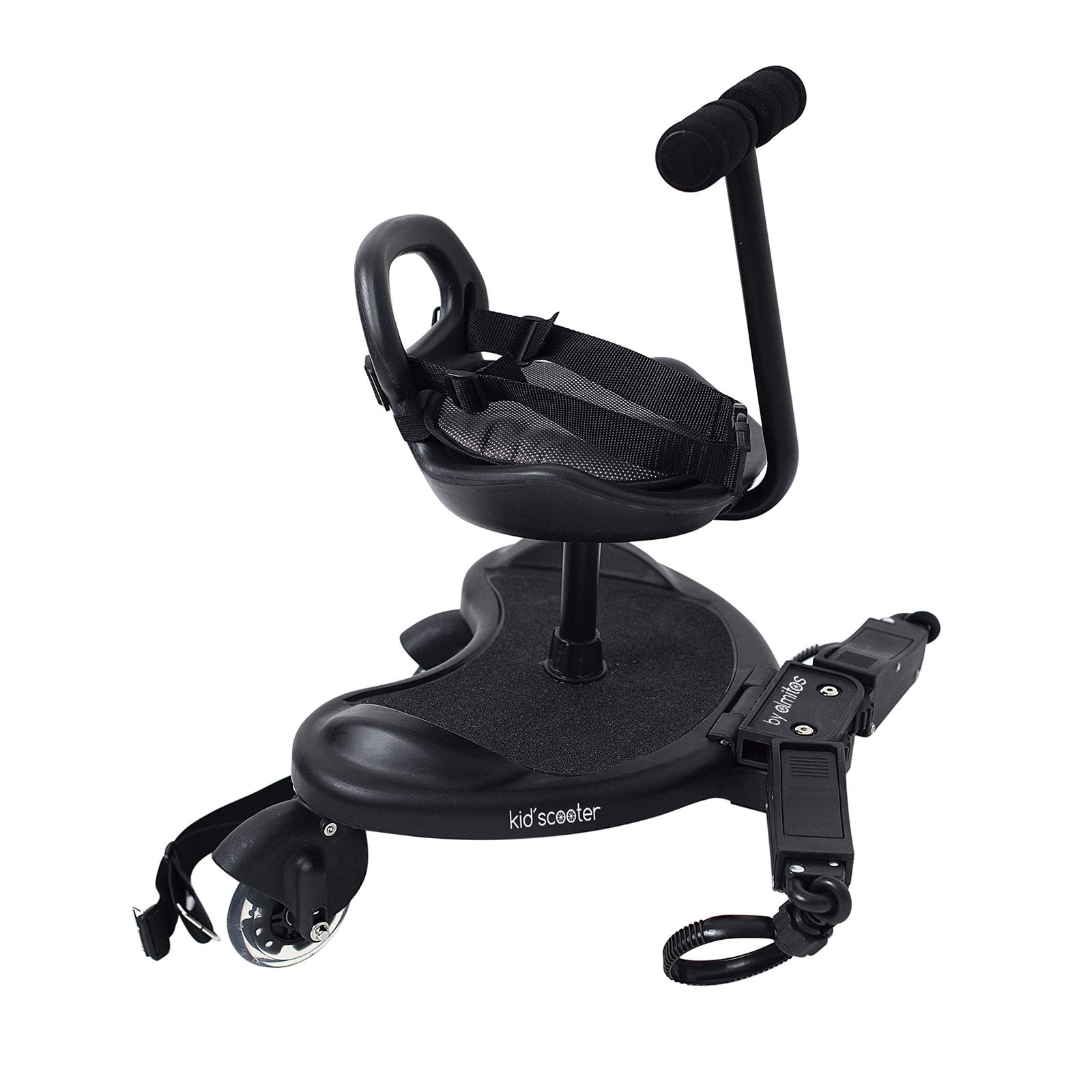 Olmitos Black Scooter and Seat - Universale e adattabile a tutte le sedie - F...