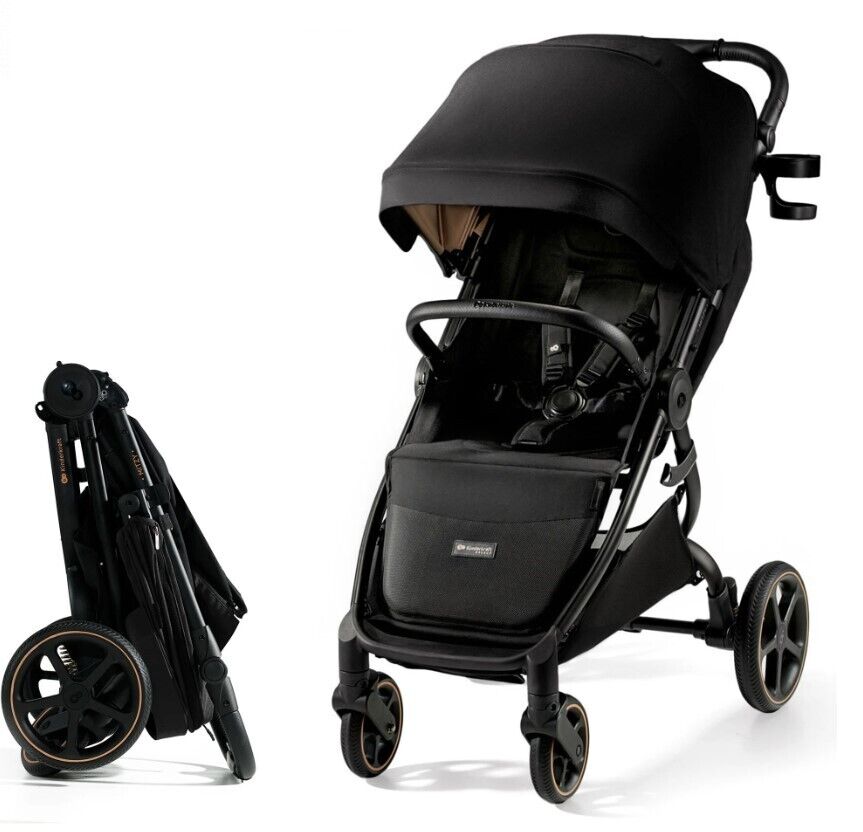 KINDERKRAFT Passeggino Leggero e Compatto Omologato 22 Kg MITZY INK BLACK