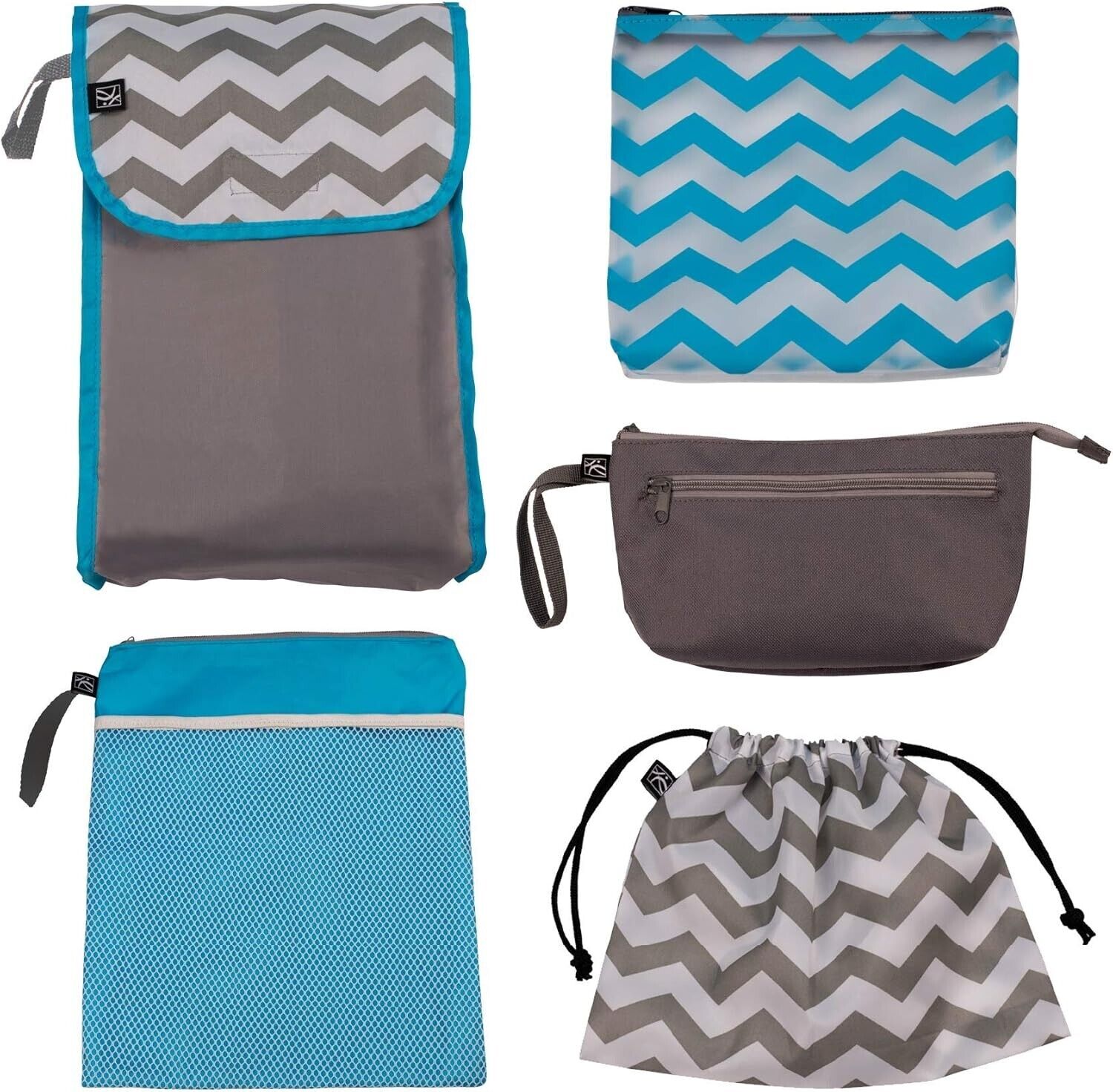 j.l. Childress Diaper bag Organizzatore 5 pezzi Borse Organizzative Childress