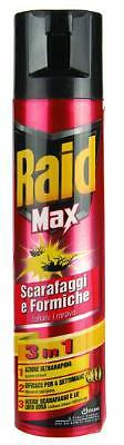 14080 RAID SPRAY INSETTICIDA SCARAFAGGI FORMICHE ML. 400