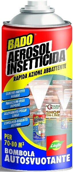 6231 LINFA AEREOSOL INSETTICIDA BOMBOLETTA AD AUTOSVUOTAMENTO ML. 150