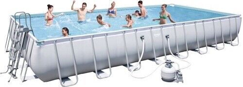Bestway Piscina Fuori Terra Telaio Portante 956x488x132 Pompa Filtrante 56623