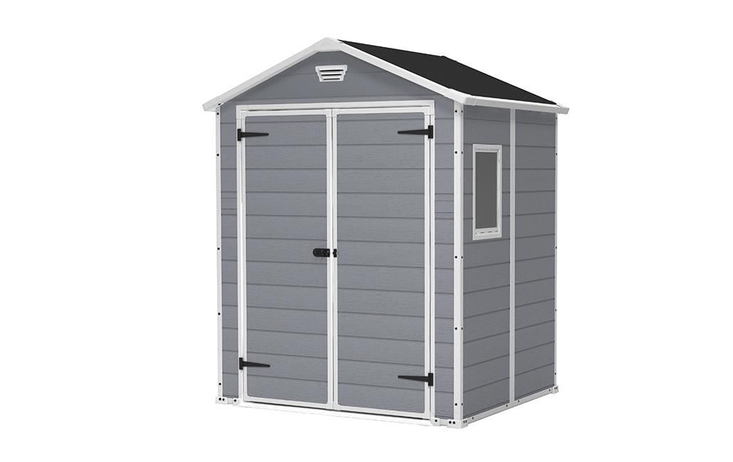 Keter Casetta Da Giardino Box Portattrezzi Da Esterno Manor 6x5 Dd In Resina 185