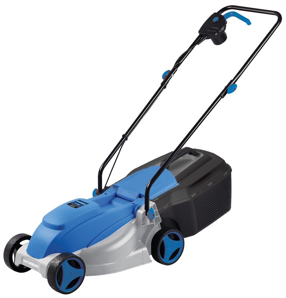 Rasaerba HYUNDAI ZF6105A tagliaerba a spinta elettrico 1200W prato giardini