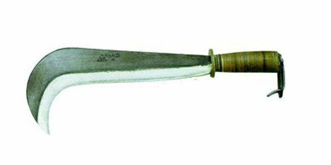 RONCOLA PROFESSIONALE MANICO CUOIO TIPO BERGAMO NR.3 RINALDI (18433)