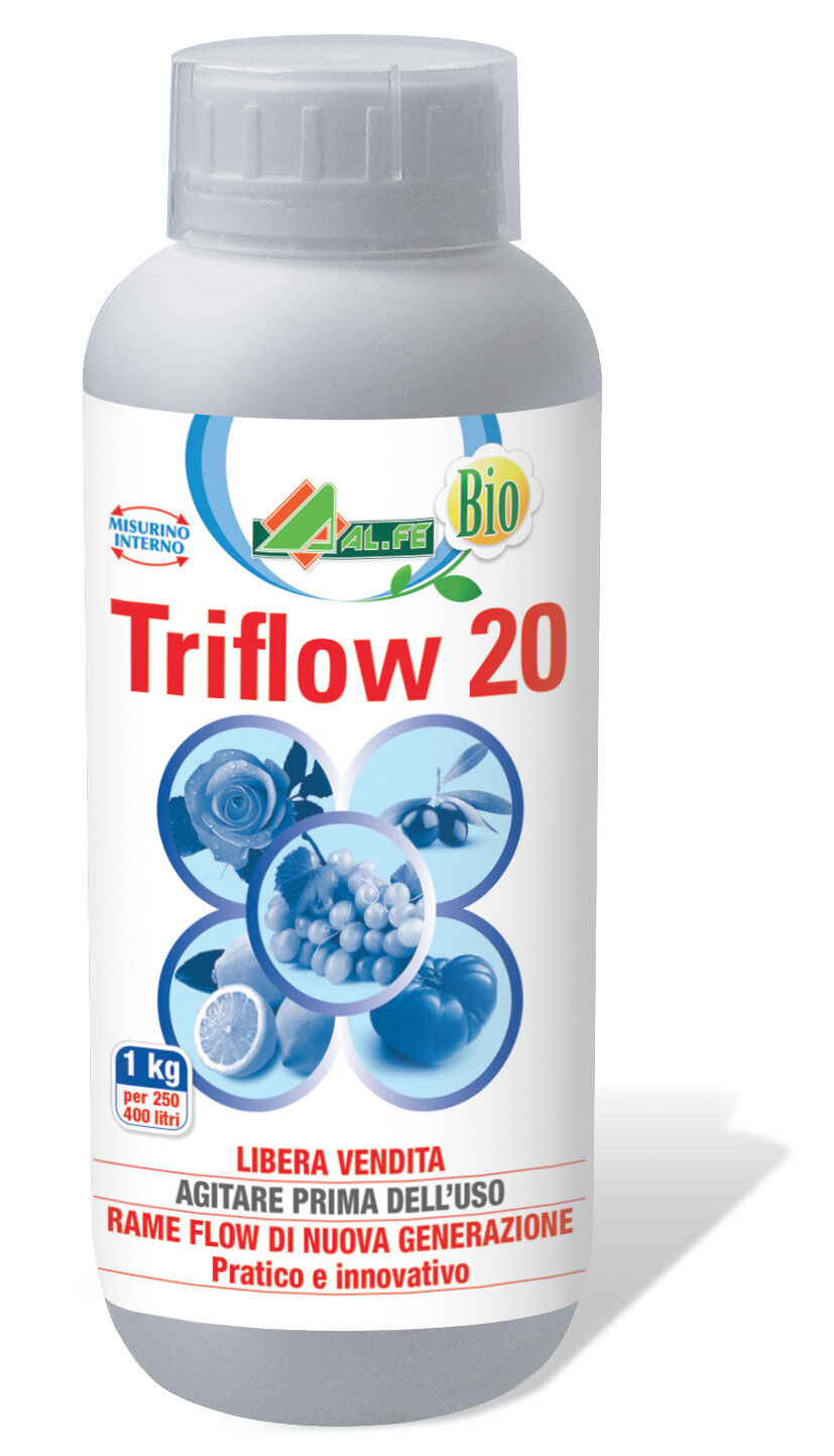 TRIFLOW RAME 20 IDROSSIDO DI RAME-OSSICLORURO-SOLFATO +0.5 Mn CONF 1 KG
