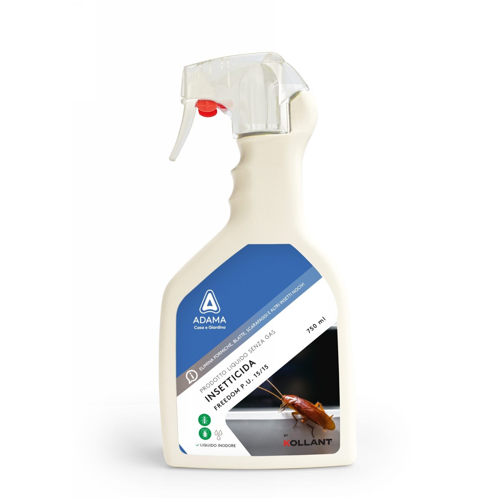 FREEDOM PU 15/15 FLACONE ML.750 INSETTICIDA FORMICHE BLATTE SCARAFAGGI INODORE