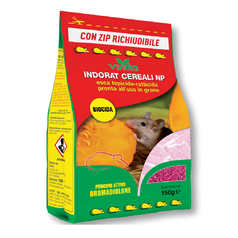 Indorat Cereali NP Esca topicida - ratticida 150 gr