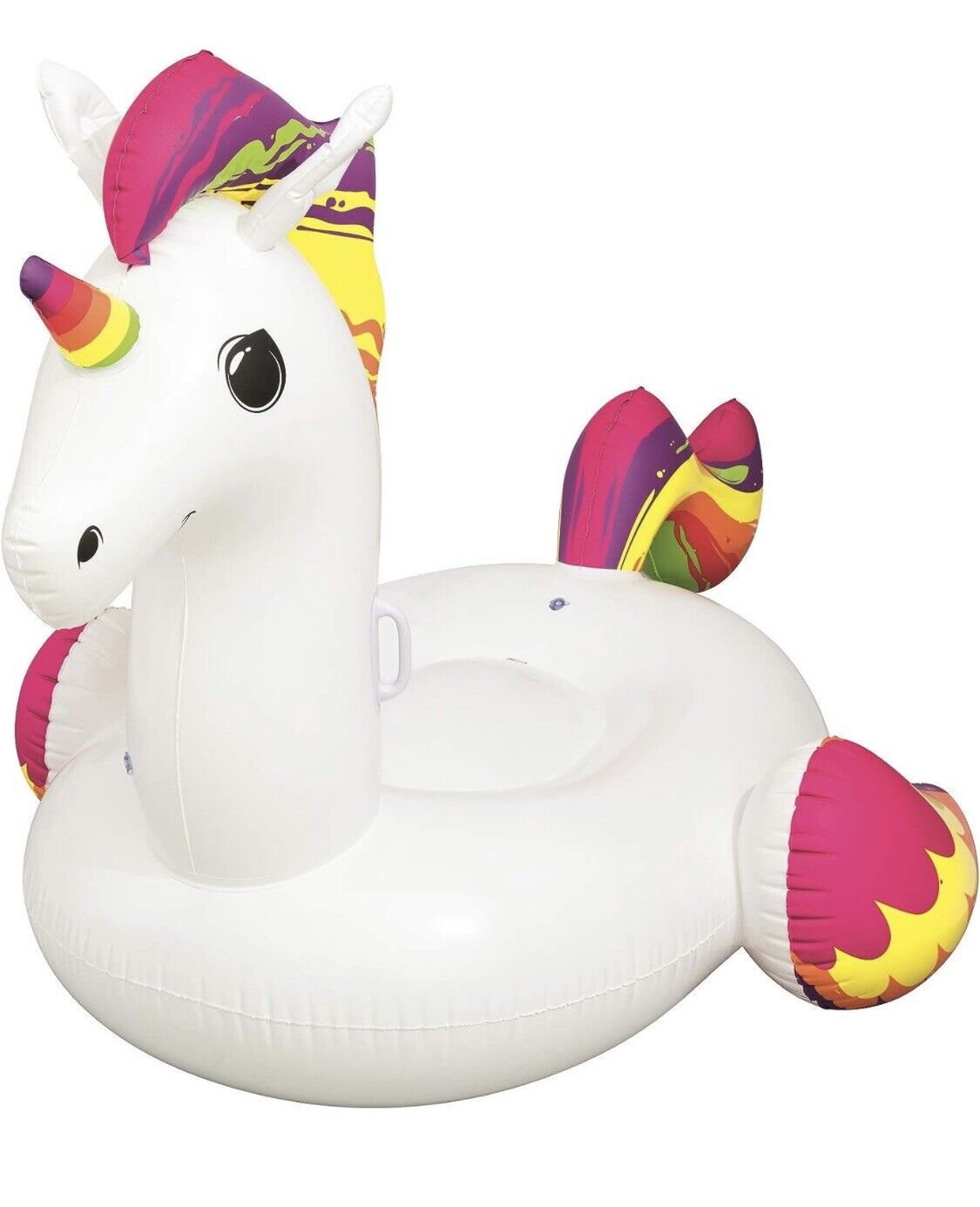 Gonfiabile gigante unicorno Cavalcabile 2,24x 1,64